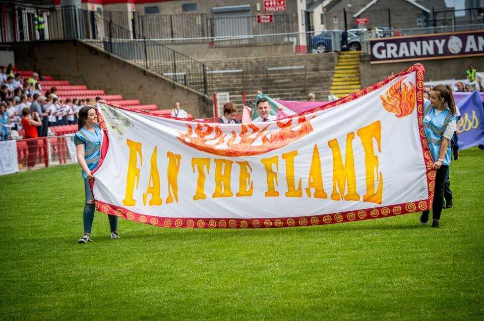 Fan the Flame 2018 - 2,700 young people gather for Mass in Derry GAA's Celtic Park - Gallery