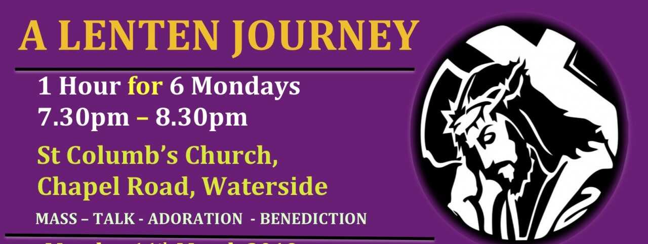 Waterside host Lenten Mondays Retreat 11th March - 15th April 2019