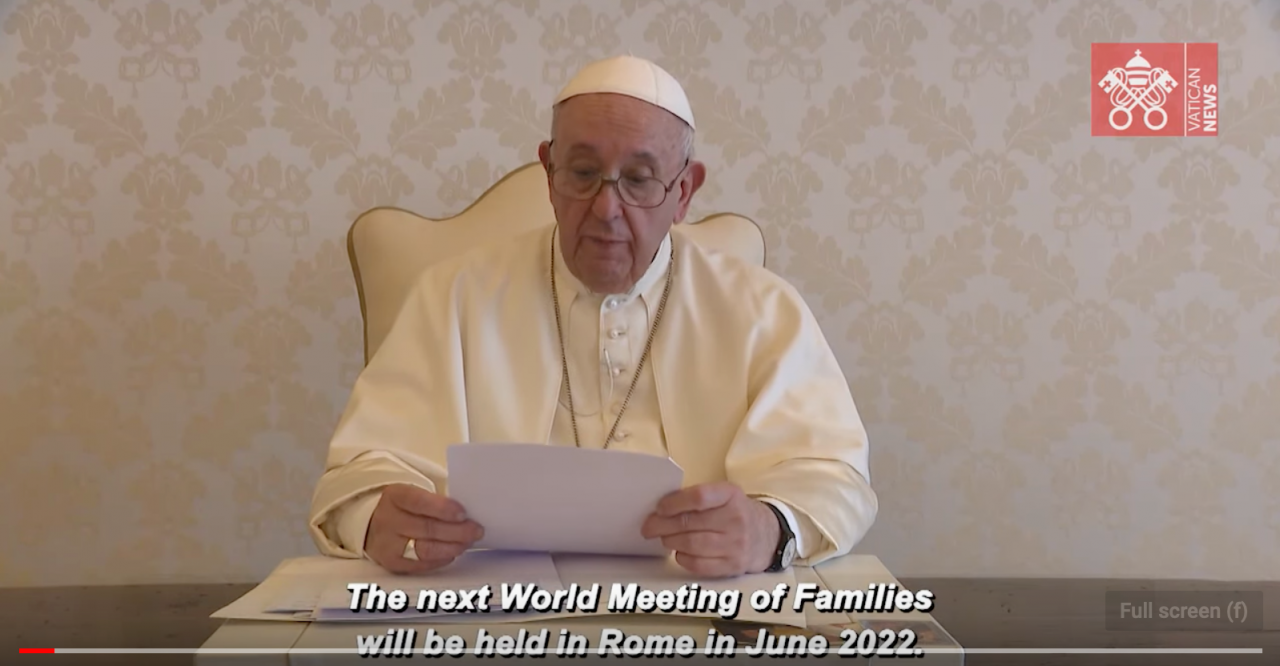 Pope_s_video_message_for_10th_World_Meeting_of_Families_-_YouTube