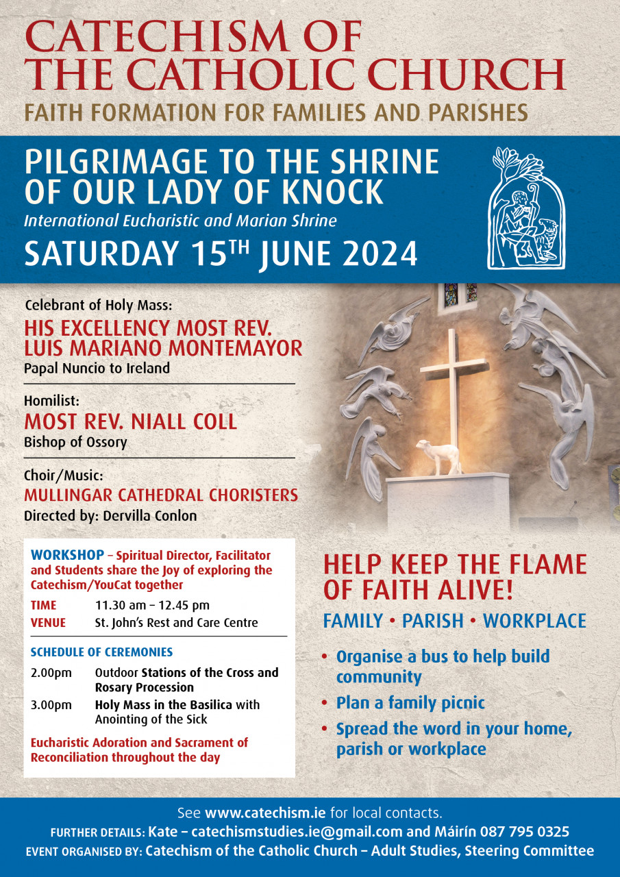 Catechism/YouCat Pilgrimage to Knock Shrine - Saturday, 15 June 2024